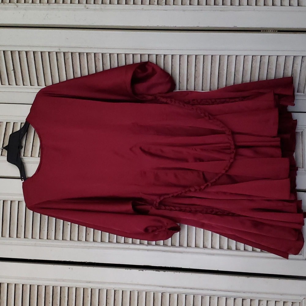 Aakaa Red Dress